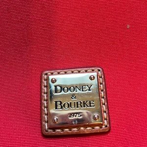 Dooney and Bourke red bag no wallet as is pre owned hardly any wear